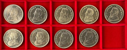 SÜDAFRIKA, Lot zu 9 x 1 oz Krügerrand der Jahre 1973 und 1979 (8x). ...