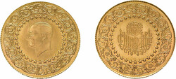 100 Kurush 1968. Luxusprägung. Fb. 96, fast Stempelglanz.