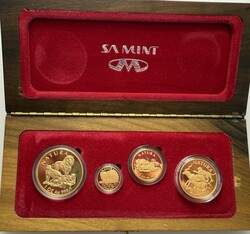 Natua-Set zu 1, 1/2, 1/4 und 1/10 oz Gold 1994. Mit Zertifikat in ...
