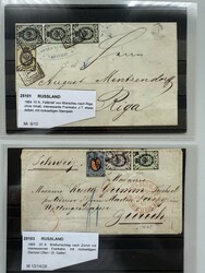 RusslandKleine Zusammenstellung mit Alt-Russland, dabei Proben, ...