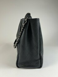 Chanel Timeless Shopping Tote Geräumige Shopping-Tote aus schwarzem, ...