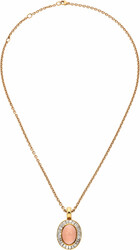 Korallen-Diamant-Kette HEMMERLE Wunderbares Schmuckstück in Gelbgold ...