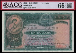 110.570.120: Banknotes – Asia - Hong Kong