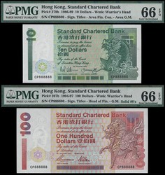 110.570.120: Banknotes – Asia - Hong Kong