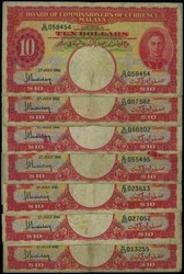 110.570.300: Banknoten - Asien - Malaysia