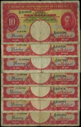 110.570.300: Banknoten - Asien - Malaysia