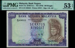 110.570.300: Banknoten - Asien - Malaysia