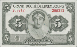 110.270: Banknotes - Luxembourg
