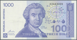 110.230: Banknoten - Kroatien