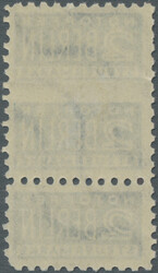 1949 Notopfermarke 2 Pf. gez. L 10¾ mit Wz. 3X, senkrechter ...