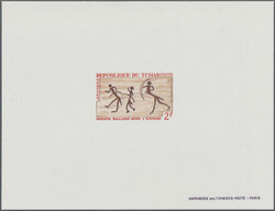 1968, TSCHAD: Felsbilder aus dem Ennedi-Gebirge (Bailloud-Expedition) ...