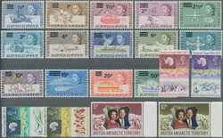 1969/1972, Arktisforschung 1 Pfund auf Brief vom 14.3.70, Mi für ...