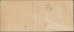 1900 Registered Official envelope headed "On Her Majesty's Service" ...