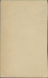 1904, french printing single card 1 Ch. unused mint (1) resp. cto (3, ...