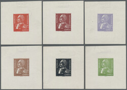 1934 'General Carmona' (40c.): Nine different single die proofs ...