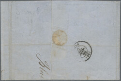 1860, 12 Kr. rot, farbfrisches Exemplar (Randergänzungen) als ...