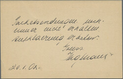 1888-1914 Four items from Palestine, with 1) 1888 Jerusalem-Genoa ...