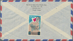 1964, 9 Nov., registered commercial airmail cover to Hamburg/Germany, ...