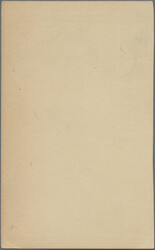 1904, french printing single card 1 Ch. unused mint (1) resp. cto (3, ...