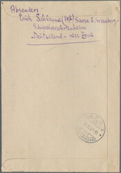 1948, Maschinenaufdruck auf Arbeiter 24 Pfg. orangebraun im ...