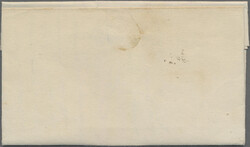 1839, Besetzung Luxemburgs, BARVAUX, Fingerhutstempel Typ 18 des ...
