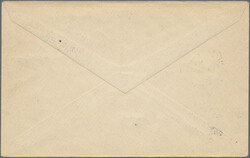 1930, Erstflug Vaduz-Basel-Amsterdam, 7½ Rp. grün/braun und 20 Rp. ...