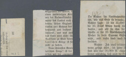 1859, 1 Kr., Type I (Provisorim), Zusammenstellung von 5 ...