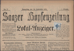 1859, 1 Kr., Type IIa bzw. IIb, drei frankierte Zeitungen (1862-1875) ...