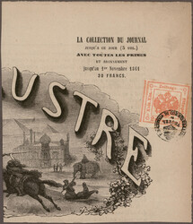 1859, 2 Kr. rot, Zusammenstellung von 14 Einzelwerten, in großer ...