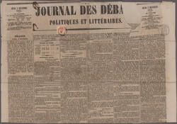 1859, 2 Kr. rot, Lot von 3 frankierten Zeitungen mit Stempeln von ...