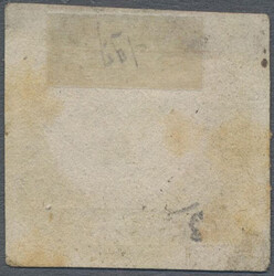 1859, 4 Kr. rot, oben schmalrandig, zentrischer Stempel VENEZIA  ...