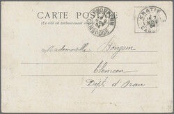 1904. Picture post card of 'Le Grand Chef des Bonzes, Sang-Kreatk' ...
