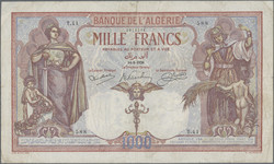 110.550.40: Banknotes – Africa - Algeria