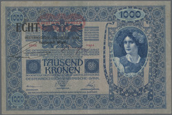 110.370: Banknoten - Österreich / Römisch Deutsches Reich