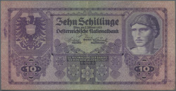 110.370: Banknoten - Österreich / Römisch Deutsches Reich