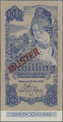 110.370: Banknoten - Österreich / Römisch Deutsches Reich