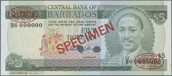 110.560.30: Banknoten - Amerika - Barbados