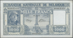 110.40: Banknoten - Belgien