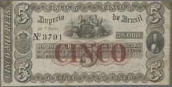 110.560.60: Banknotes – America - Brazil