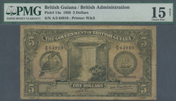 110.560.140: Banknoten - Amerika - Guyana
