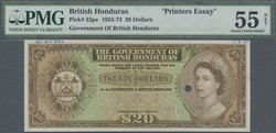 110.560.35: Banknotes – America - Belize (British Honduras)