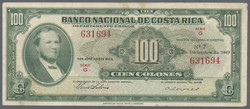 110.560.80: Banknotes – America - Costa Rica