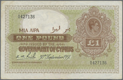 110.540: Banknotes - Cyprus