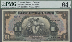 110.560.100: Banknoten - Amerika - Ecuador