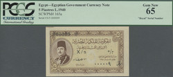 110.550.10: Banknoten - Afrika - Ägypten