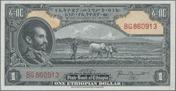 110.550.30: Banknoten - Afrika - Äthiopien