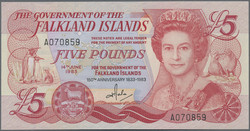 110.560.110: Banknoten - Amerika - Falkland Inseln