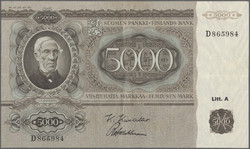 110.100: Banknoten - Finnland