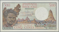 110.550.100: Banknotes – Africa - Djibouti
