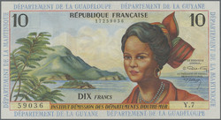110.560.116: Banknotes – America - French Antilles (Guyana, Guadeloupe, Martinique)